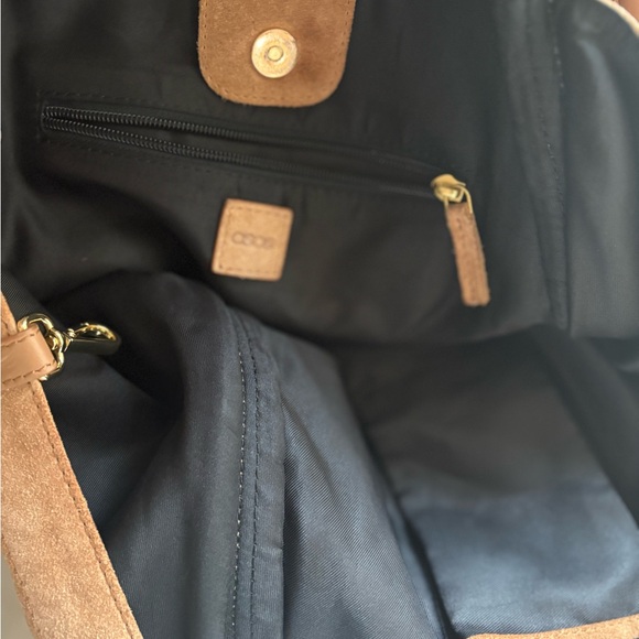 ASOS Tan Suede Tote Bag - Picture 7 of 8
